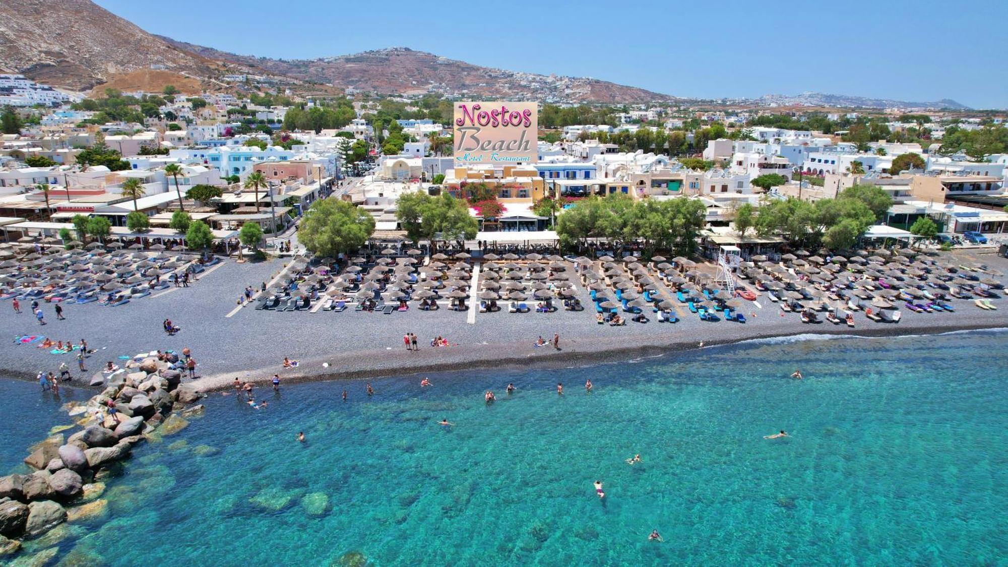 Nostos Beach (Adults Only) Kamári Екстериор снимка